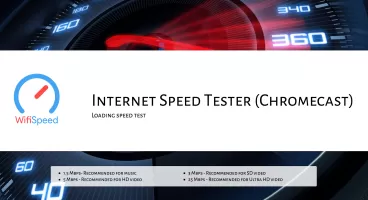 WifiSpeed (Chromecast  & TV)