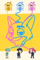 Toilet Rush Race: Draw Puzzle