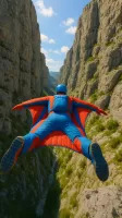 Base Jump Wing Suit Flying