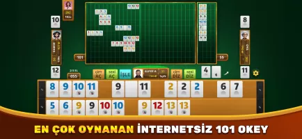 101 Okey İnternetsiz HD Yüzbir