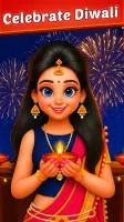 Indian Doll Diwali Celebration