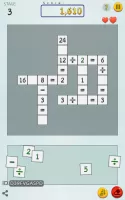 Math the Cross Math Puzzle
