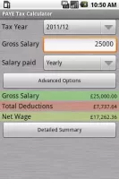 PAYE Tax Calculator