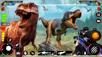 Wild Dinosaur Hunting Zoo Game