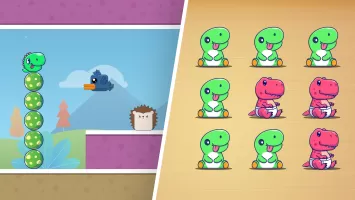 Kids puzzle - Dinosaur games