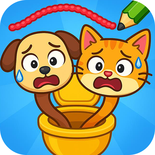 Draw To Smash : Toilet Puzzle