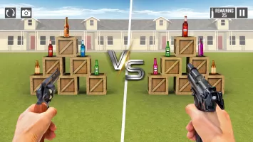 Offline Bottle Shooting Games