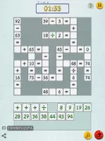 Math the Cross Math Puzzle