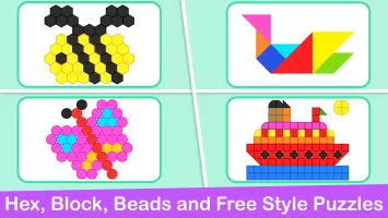 Mosaic Puzzles Art Game Kids