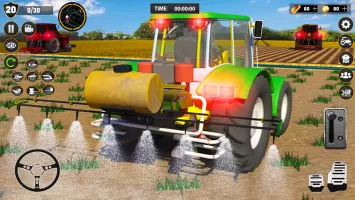 Real Tractor Driver Simulator