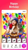 Happy Birthday Photo Frame