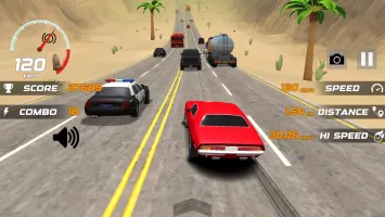 Heavy Traffic Rider Car Game