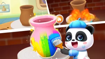 Baby Panda's Kids School