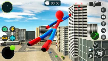 Spider Rope Hero Fighting Game