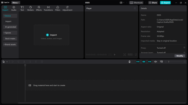 How to import TikTok videos to CapCut for editing?