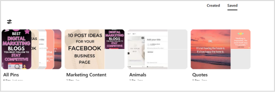How to create a pinterest board?