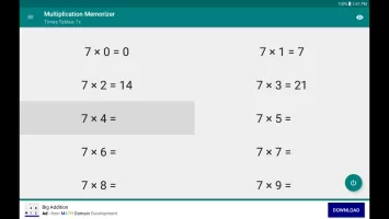 Multiplication Memorizer