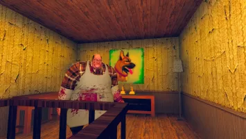 Mr. Dog. Horror Game