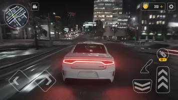 Driving Dodge Charger Race Car