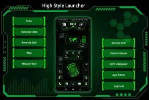 High Style Launcher 2024