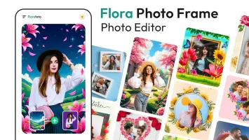 Flora Photo Frame Photo Editor