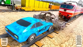 Train Car Crash Derby Game 3D