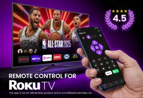 TV Remote Control for RokuTV