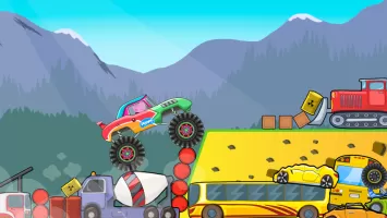 Kids Monster Truck Racing Game