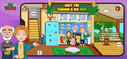 My Town Farm Animal game
