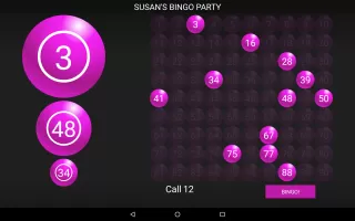 Bingo Caller Machine