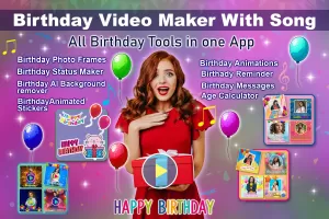 Birthday Video Maker With Song