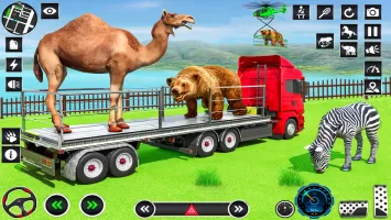 Farm Animals Transport Truck