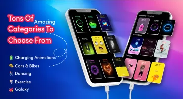 charging animation lock screen