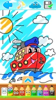 Transport coloring pages