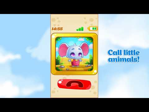 Babyphone gameplay! Call your friends animals, play mini-games and listen to music!