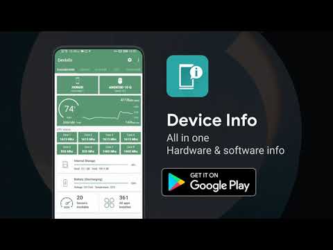 Device Info , All in one software & hardware info about your device.