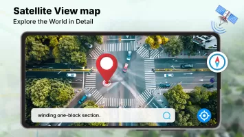 GPS Satellite View: Earth Map