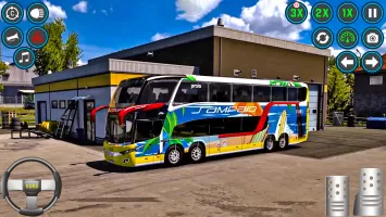 Euro Bus Driving Bus Game 3D