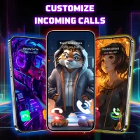 Color Phone Call Screen Theme