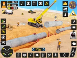 City Road Construction Game 3D