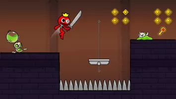 Red Stick Boy: Adventure Game