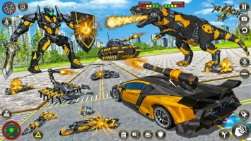 Robot Transform Robot Car Game