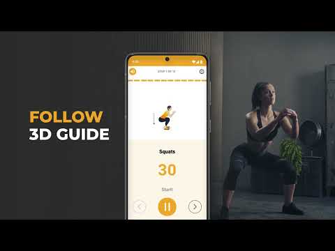 Home Workout・Full Body Workout - CARDS Short video with voice-over Horizontal