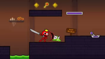 Red Stick Boy: Adventure Game