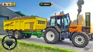 Tractor Trolley Drive Offroad