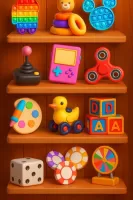 Antistress Pop it Fidget Games