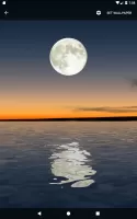 Moon Over Water Live Wallpaper