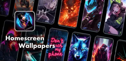 Homescreen: Wallpapers, AI art