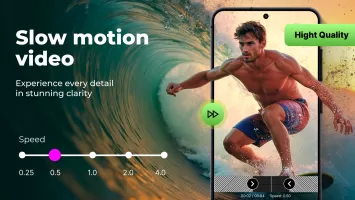 Slow motion video fast&slow mo
