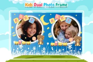 Kids Dual Photo Frames
